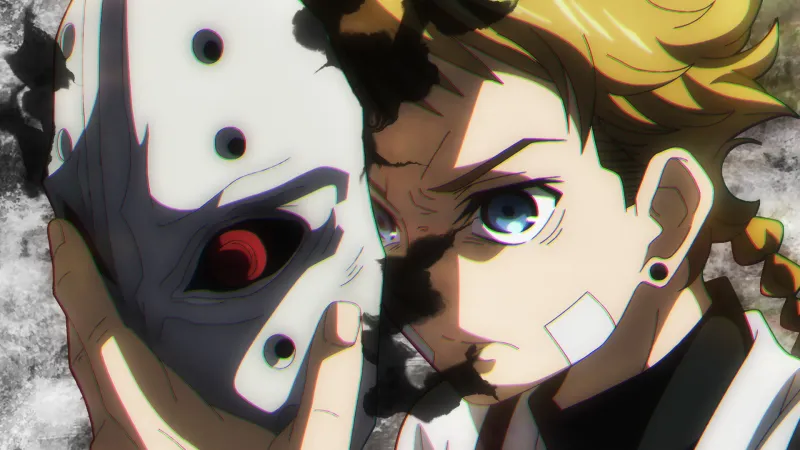 Anime Deledu 'The Vermilion Mask' yn Dadorchuddio Prif Fideo Hyrwyddo a'r Cast Cyn Première Hydref 2026