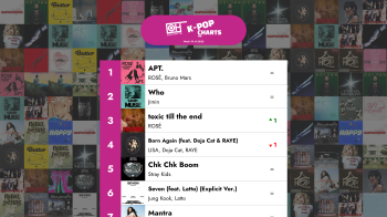 Top 40 K-POP pesama - 19. nedelja 2025. – Samo Hitovi K-Pop liste