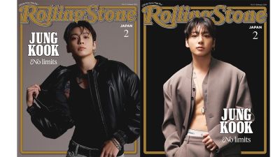 Jung Kook on Rolling Stone Japan's Double Cover