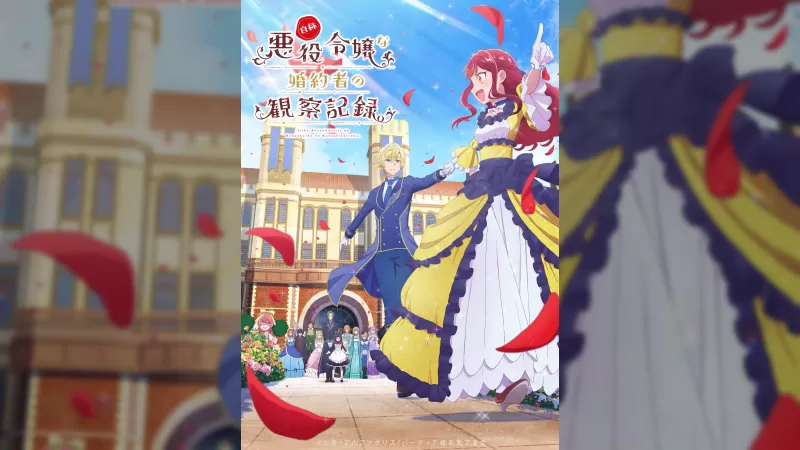 TV anime 'Jisho Akuyaku Reijou na Konyakusha no Kansatsu Kiroku' pristatymas – 2026 m. balandžio 6 d.