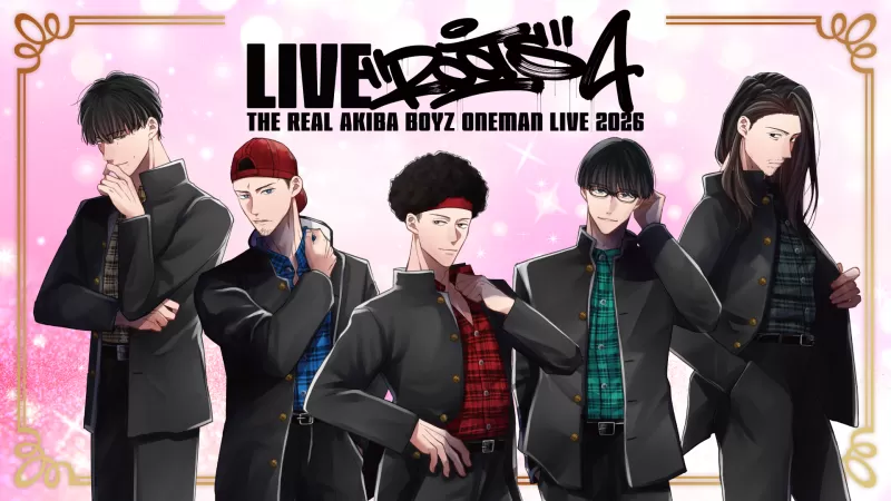 REAL AKIBA BOYZ thông báo buổi phát trực tiếp cho buổi hòa nhạc 'ROOTS' 4