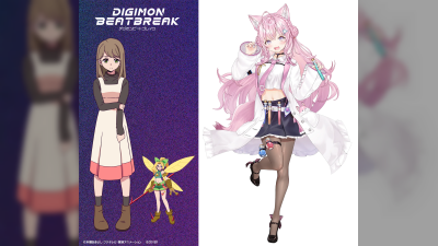 Hololive VTuber Hakui Koyori Joins Digimon Beatbreak as Guest Voice Actor