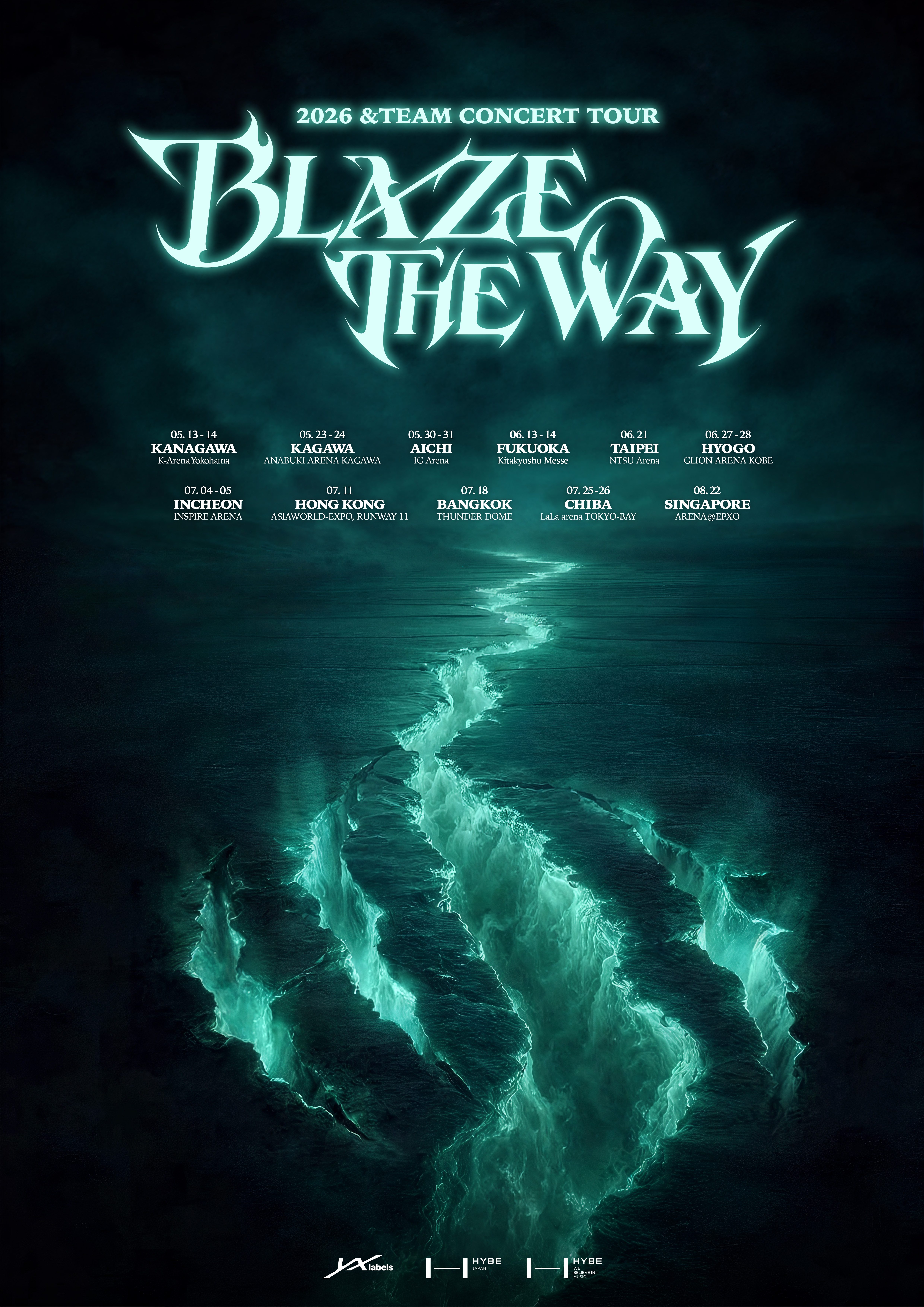 &TEAM Announces 2026 Asia Tour 'BLAZE THE WAY' | Only Hits