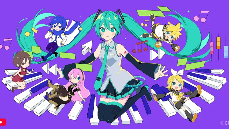 Hatsune Miku YouTube Logosyna Hapsyna Miky Günü üçin Eýeçylyk Etýär