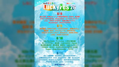 LuckyFes'26 গ্রীষ্মকালীন উৎসবে ৪ দিনের জন্য ৫৯ শিল্পীর লাইনআপ ঘোষণা করেছে