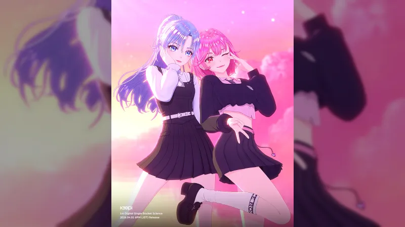 Virtuális művészcsoport Kiepi bemutatja 'Dream ver.' konceptfotóját debütáló számukhoz