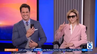 YOSHIKI KTLA'нын Дем алыш Жуманын Эртеңкү Маалыматында чыгып, июлдагы Лос-Анджелес концерттери жөнүндө айтты