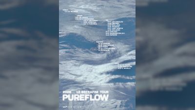 LE SSERAFIM ogłasza światową trasę koncertową 'PUREFLOW' na 2026 rok