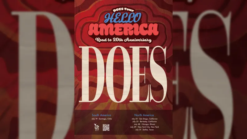 DOES تعلن عن أول جولة موسيقية لها في الأمريكيتين
