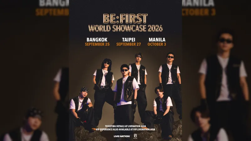 BE:FIRST anuncia gira de presentació mundial per 2026 després dels concerts a estadi