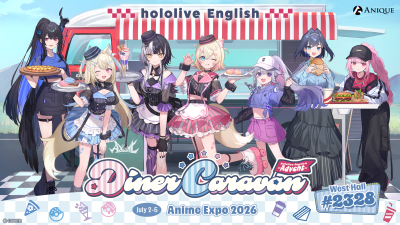 Η hololive English Εκτοξεύει τη Συλλογή 'Diner Caravan' στο Anime Expo 2026