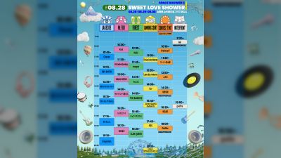 SPACE SHOWER SWEET LOVE SHOWER ২০২৬-এর পূর্ণাঙ্গ লাইনআপ ও সময়সূচি ঘোষণা