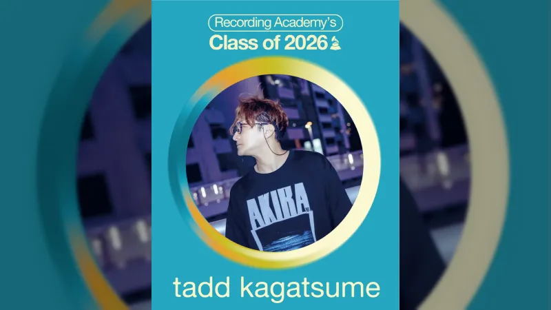 Japanese Producer Tadd Kagatsume Joins Recording Academy's Class of 2026
