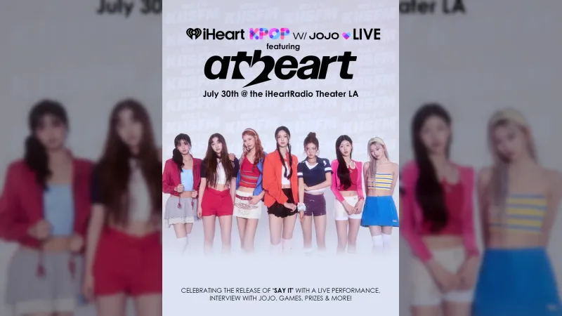 فرقة K-Pop AtHeart تستعد لأداء حفلة منفردة في مسرح iHeartRadio بلوس أنجلوس