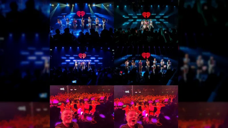 AtHeart actúa no iHeartRadio Theater de Los Ángeles