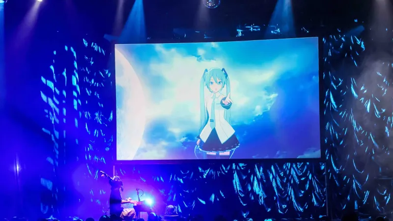 Hatsune Miku en marasy Dielje Byldmateriaal fan Twa Live Meiwurkings