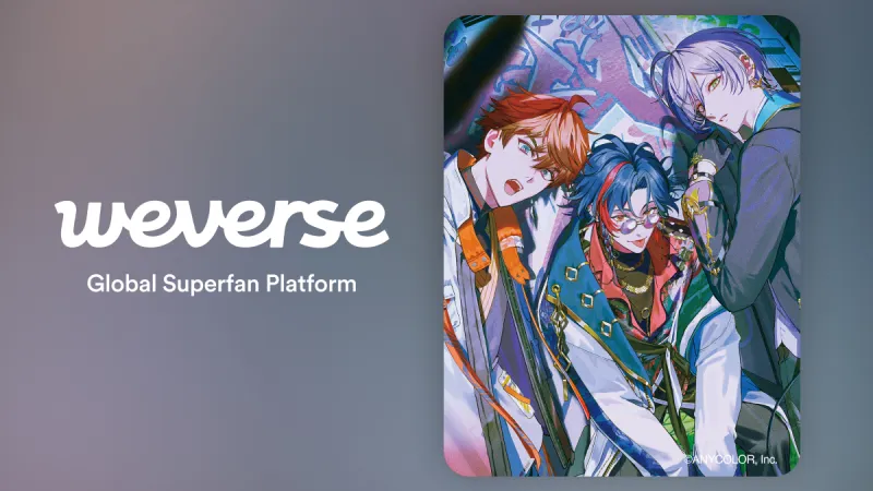 La unitat de VTuber 3SKM de Nijisanji obre una comunitat oficial a Weverse