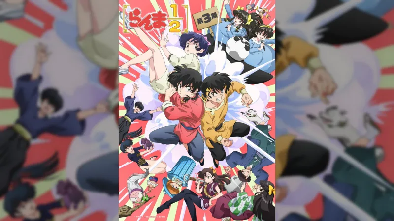 Ranma ½ Season 3 Appoints Comedian Seiya as Ambassador, Netflix to Stream