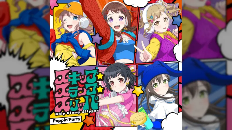 Poppin'Party veröffentlicht 23. Single „Skip Slump Slipper“