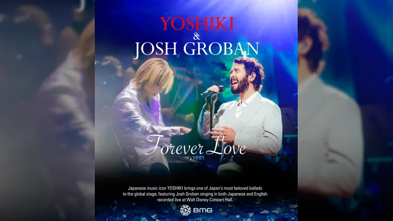 YOSHIKI Releases 'Forever Love' Live Video with Josh Groban, Song Submitted for Grammys