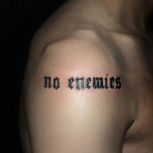 No Enemies (feat. Namasenda)