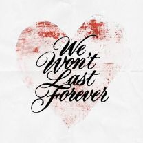 We won't last forever
