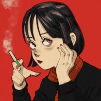 ベランダと煙草