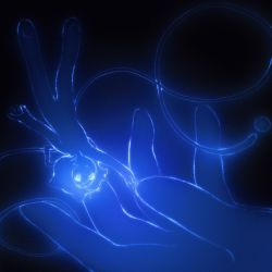 fade into blue