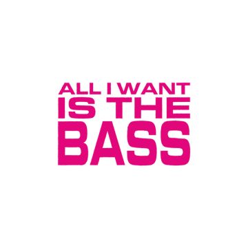 All I Want Is The Bass - Extended Mix