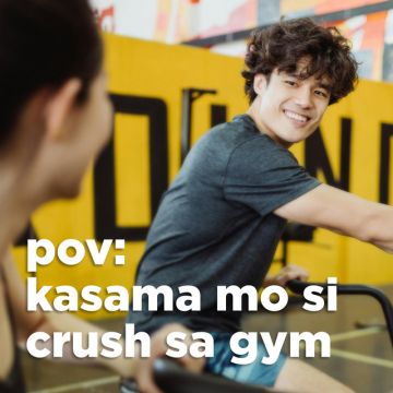 pov: kasama mo si crush sa gym