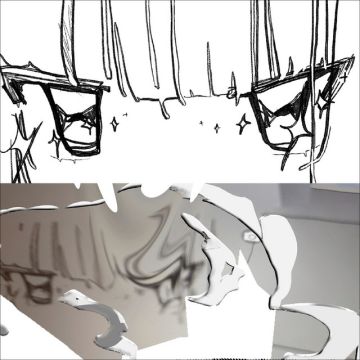 前髪ぱっつん少年