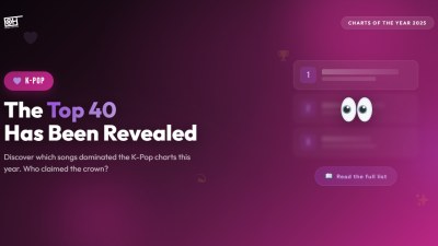 The Top 40 K-Pop songs of 2025 - Charts of the Year