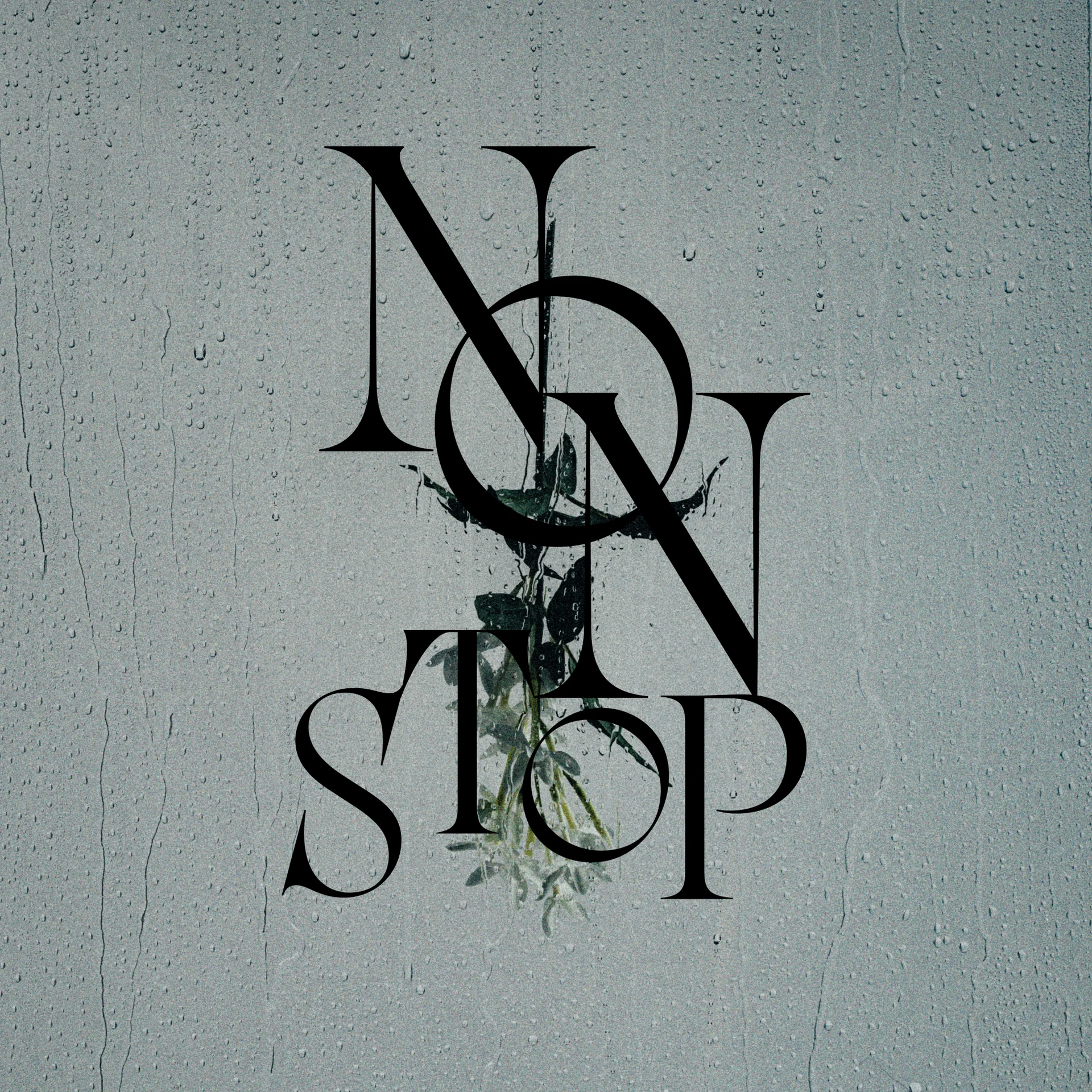 stiliziran napis 'NON STOP'