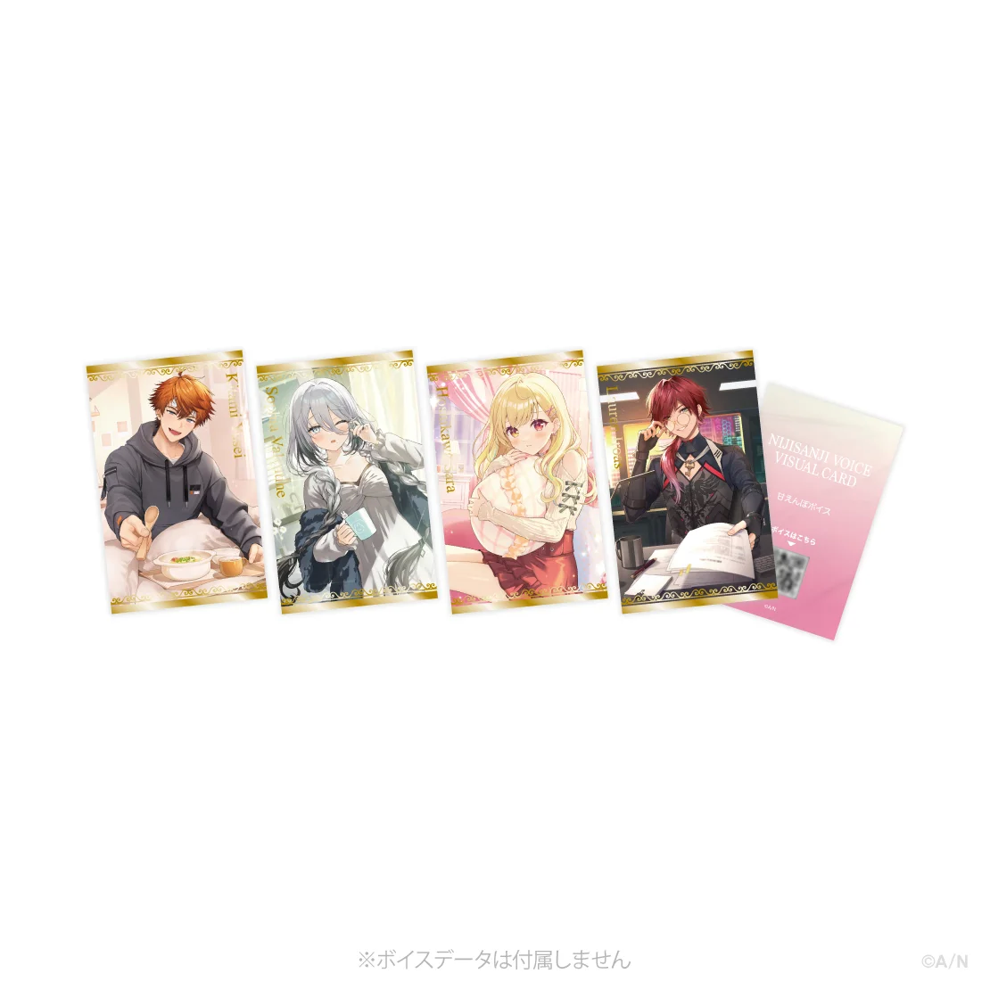 Nijisanji ভিজ্যুয়াল কার্ড