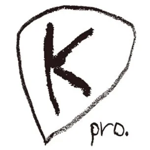 لوگوی استیلیزه شده حرف K برای kand production