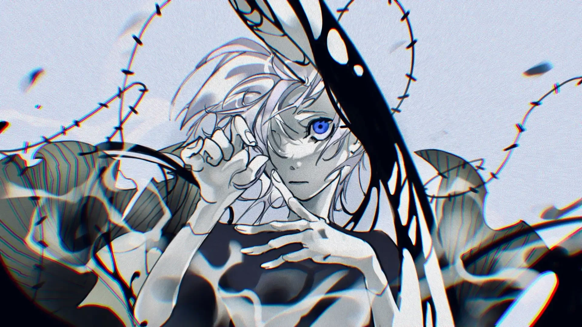 شخصیتی با سبک انیمه از موزیک ویدیوی shido