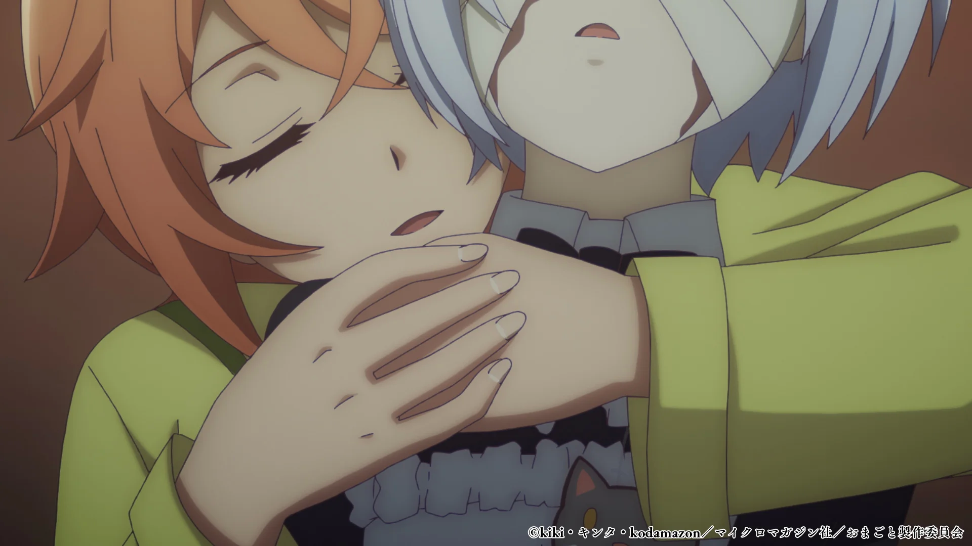 Flam a Milkitt yn cofleidio