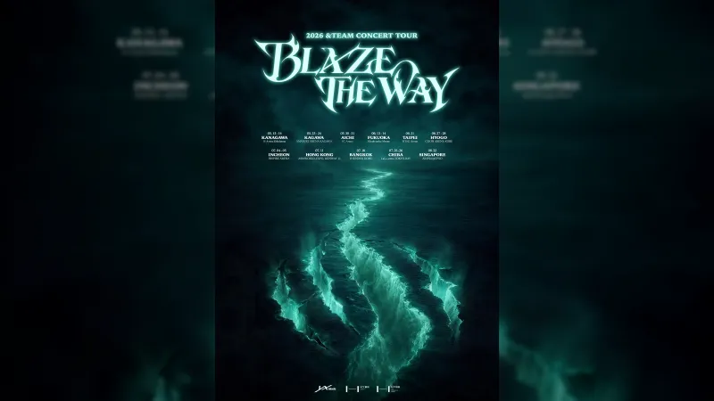 &TEAM Announces 2026 Asia Tour 'BLAZE THE WAY' | Only Hits