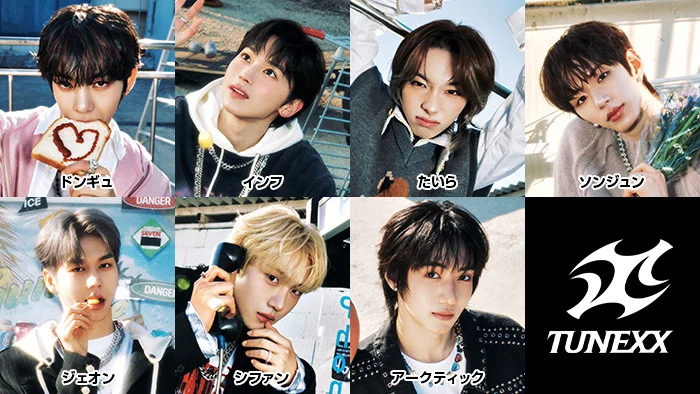 Ảnh ghép các thành viên TUNEXX