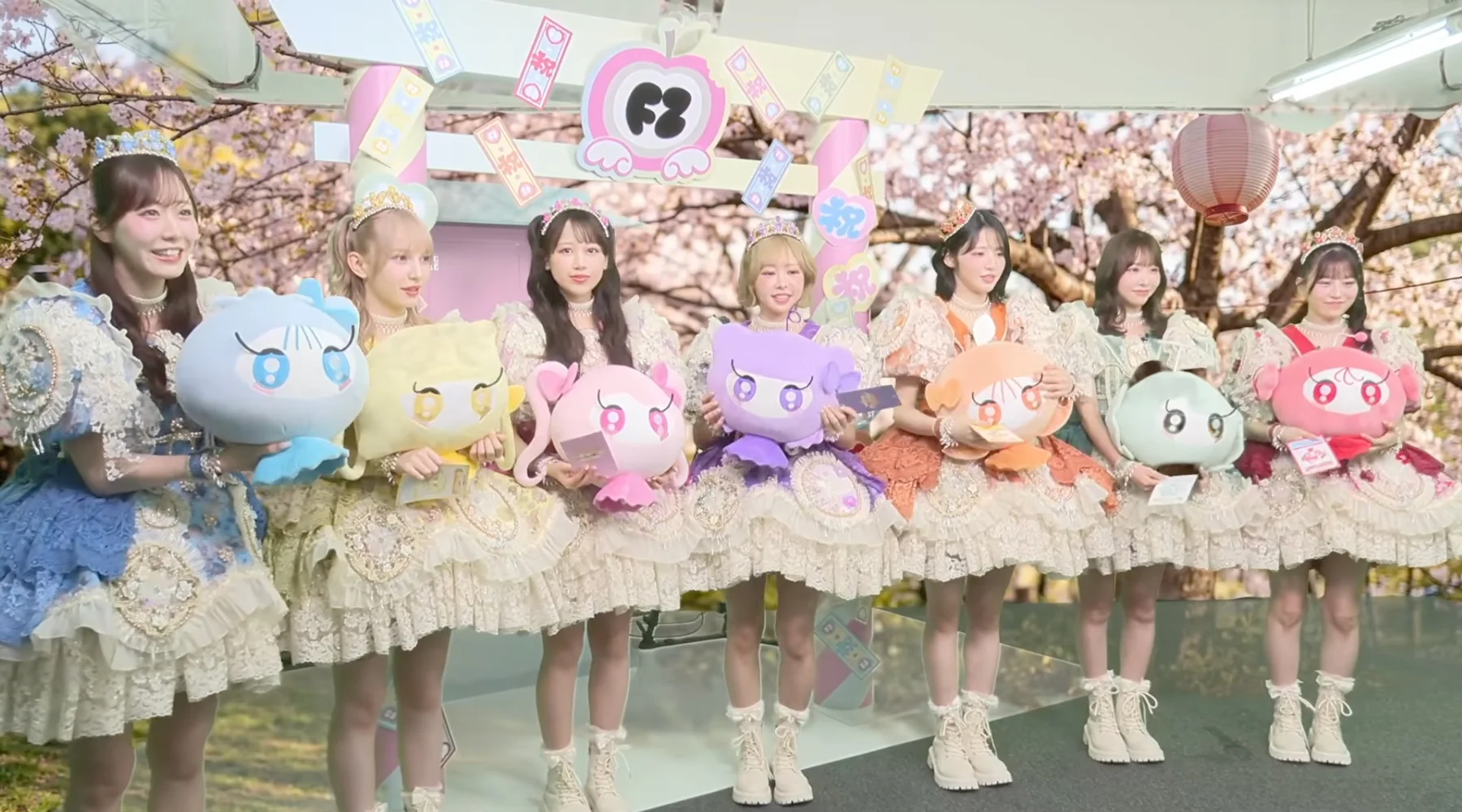 FRUITS ZIPPER membri jżommu plush toys