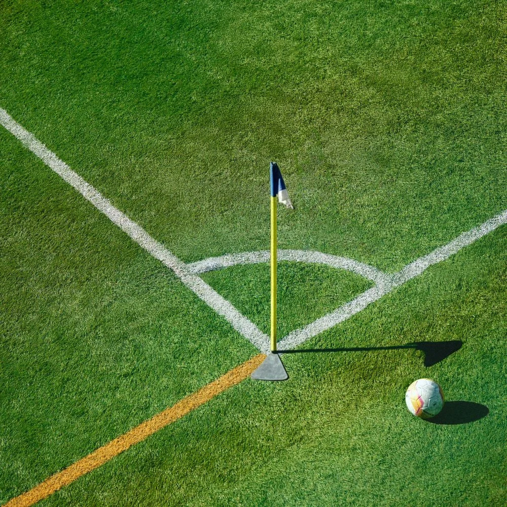 VERRY SMoL on a soccer field