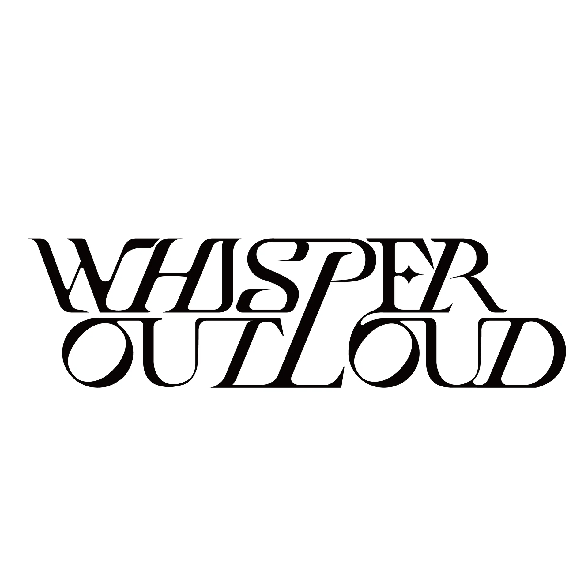 WHISPER OUT LOUD logo