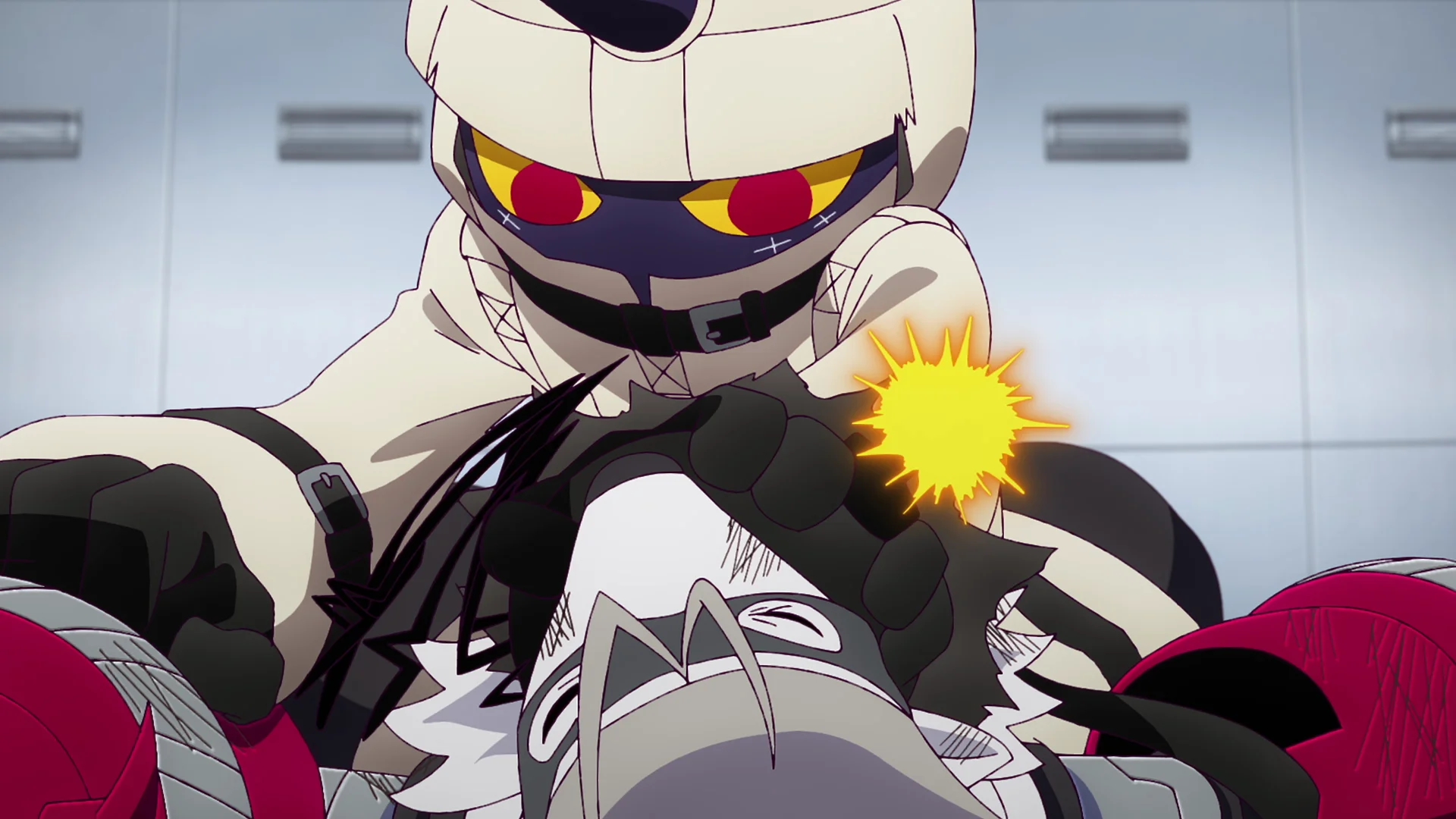 Intenzivna scena konfrontacije u Digimon BeatBreak-u