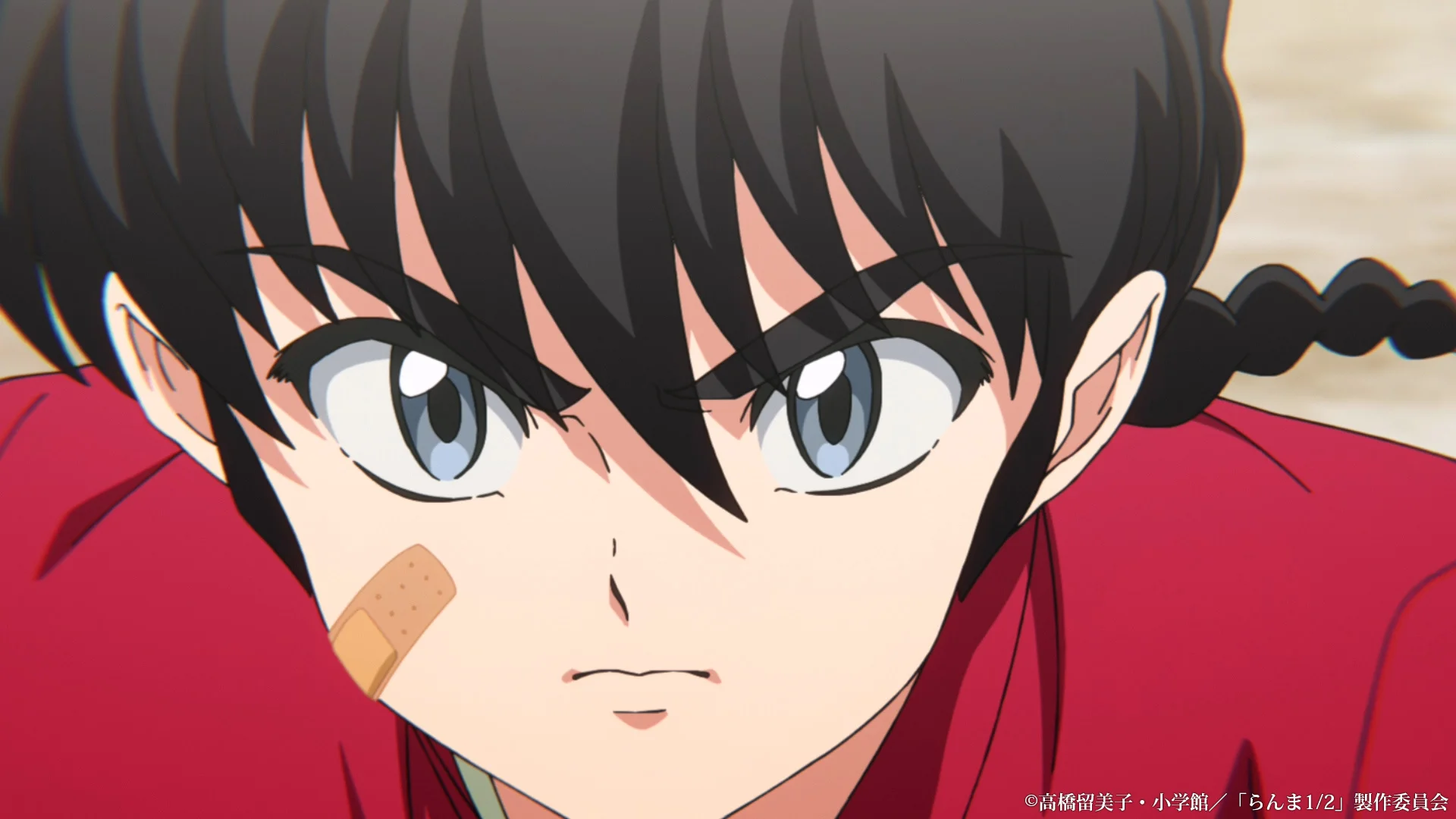 Ranma character in red outfit