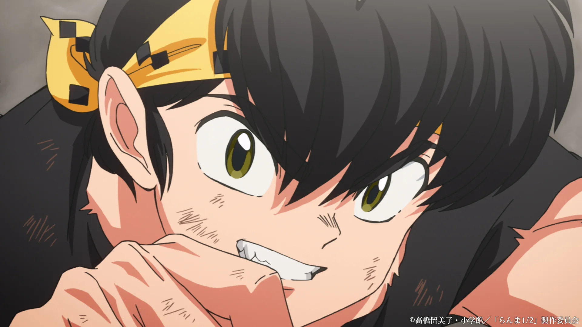 Anime character with yellow headband