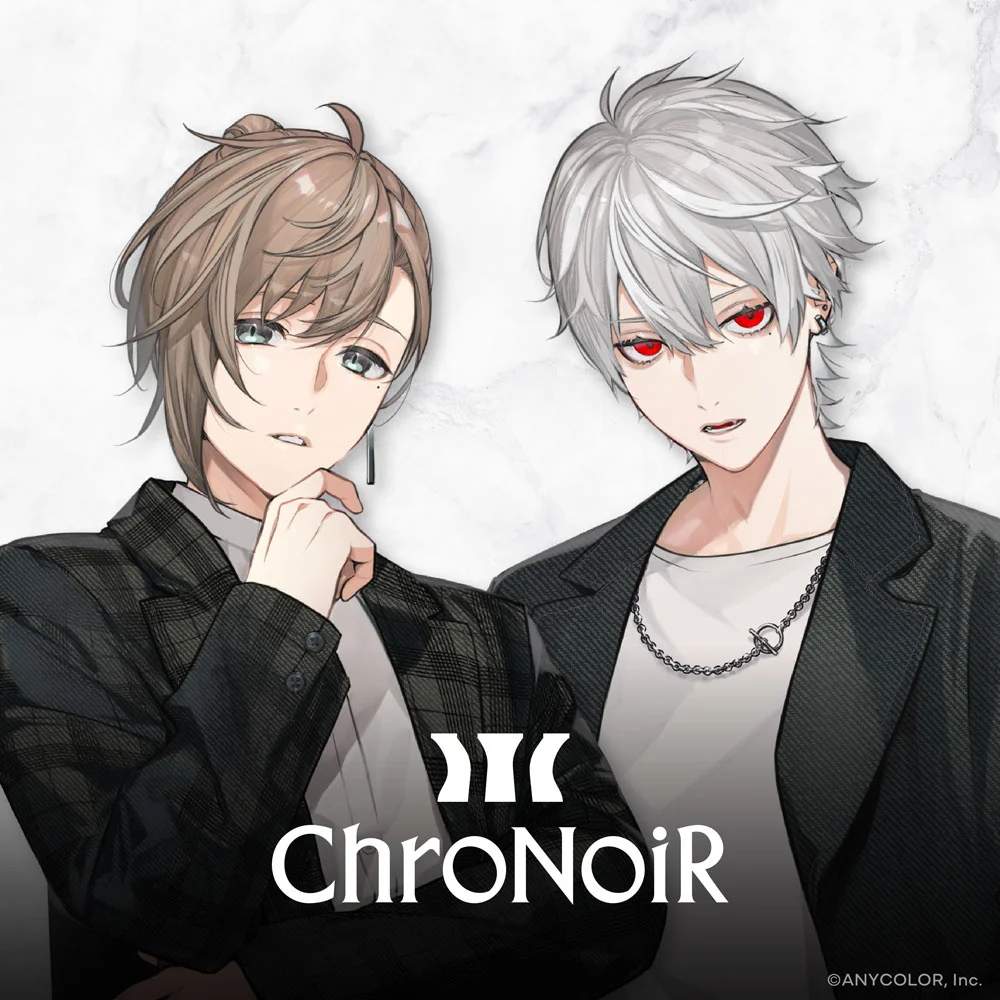Illustrasjon av ChroNoiR-medlemmene <a href="https://onlyhit.us/music/artist/Kanae" target="_blank">Kanae</a> og Kuzuha