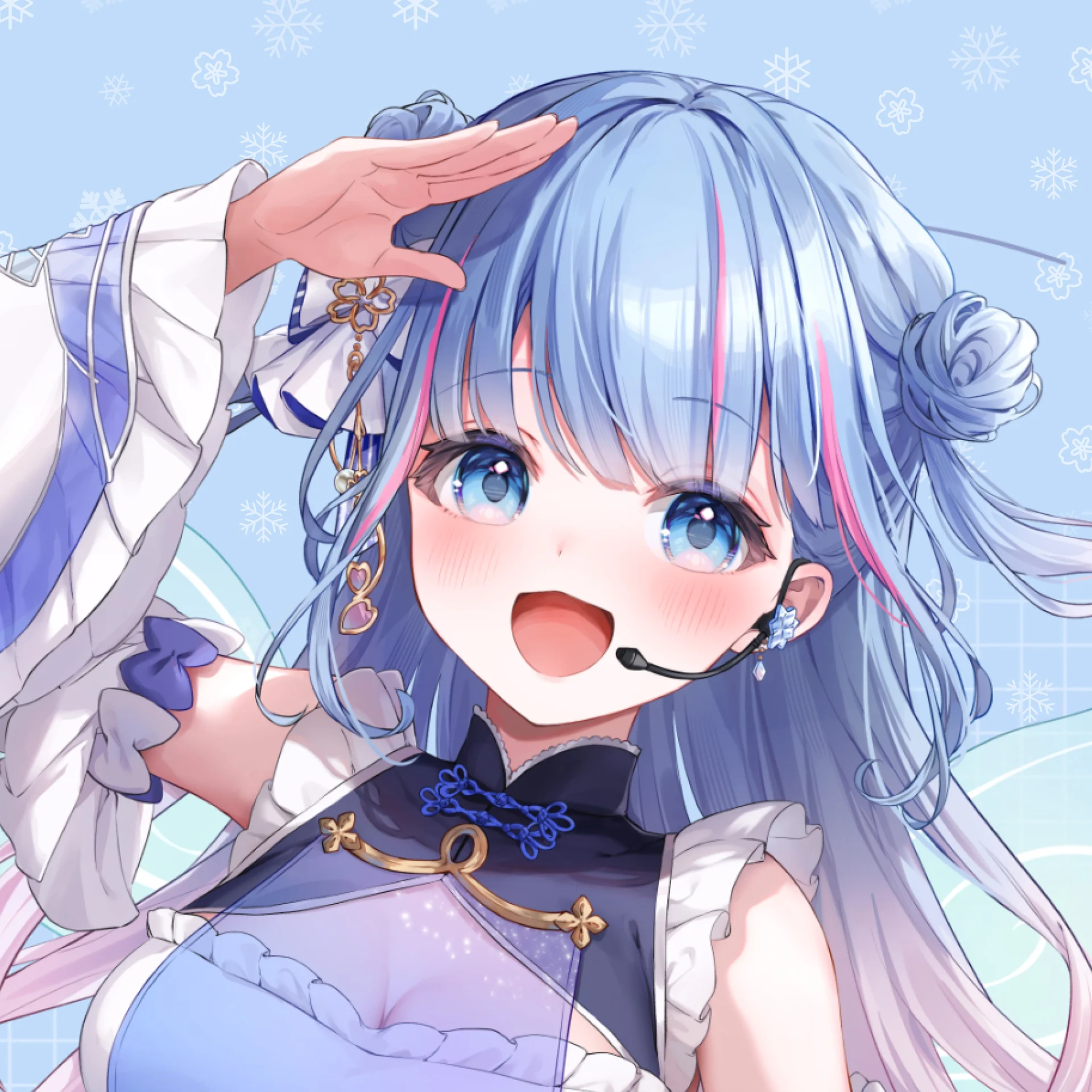 ภาพตัวละครสไตล์อนิเมะของ Aoi Sakura