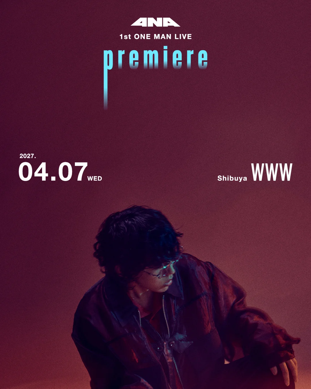 4na promotional image for her first solo live concert