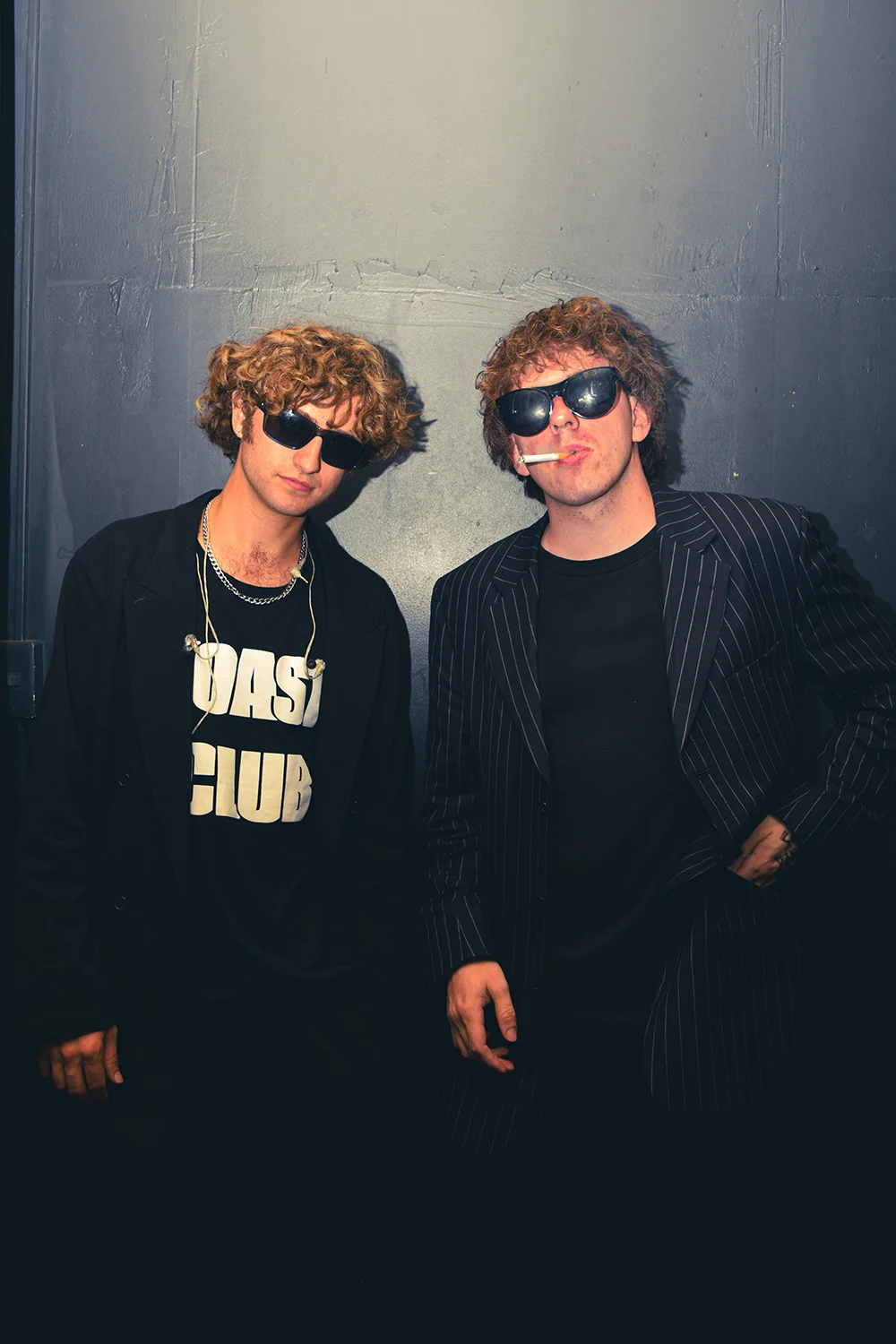TOAST CLUB-medlemmarna Tommy Villiers och Chuck Smythe