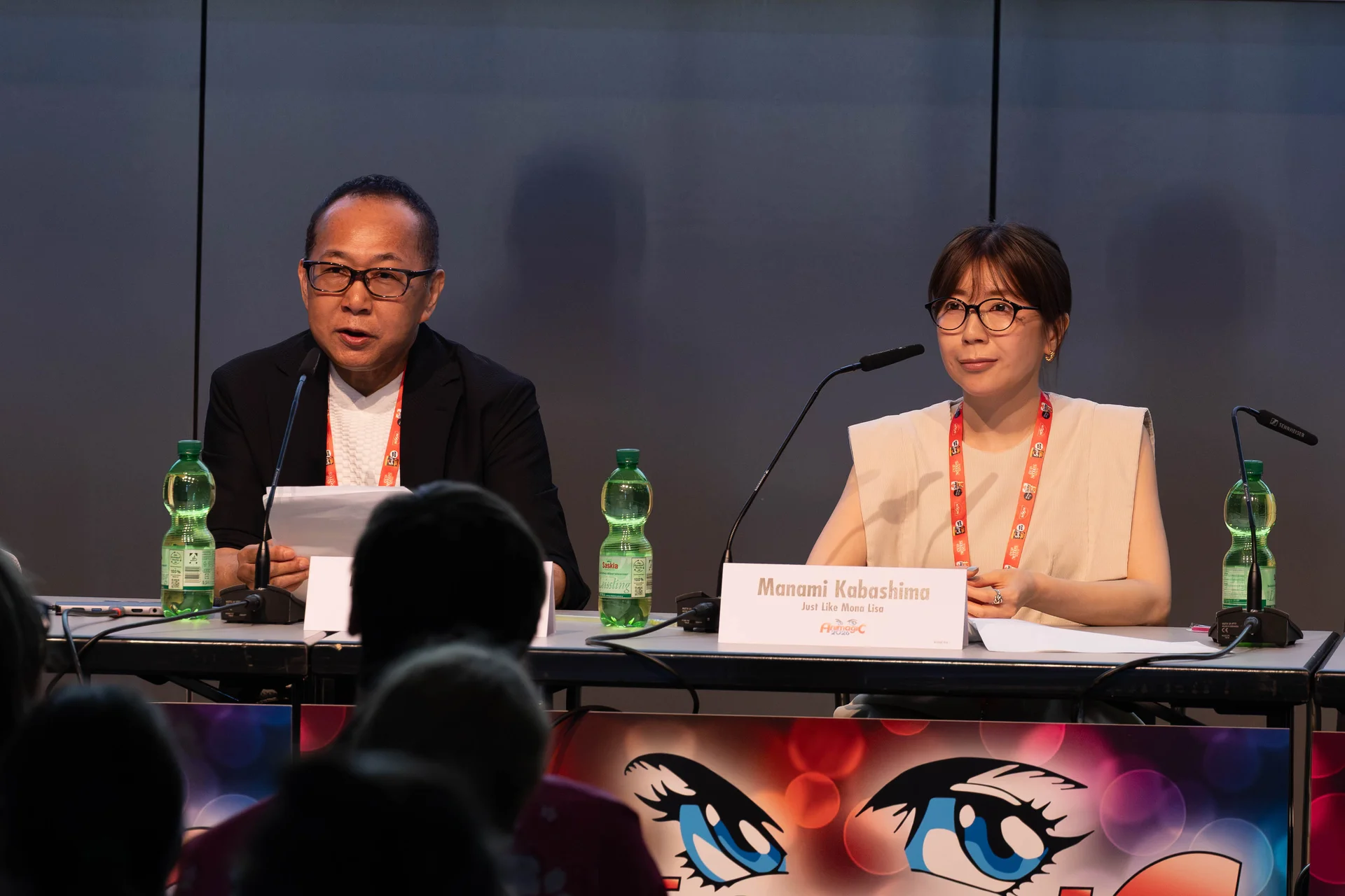 Panelists speaking at the AnimagiC 2026 event